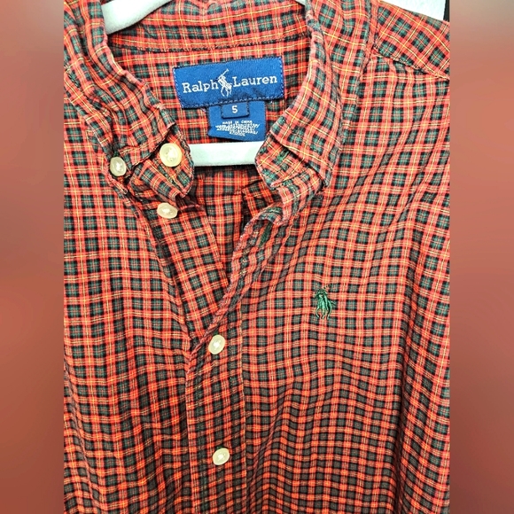 Ralph Lauren boy's long sleeve button up size 5 - Picture 2 of 3